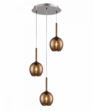 Подвесной светильник Zuma Line MD1629-3B/copper Monic
