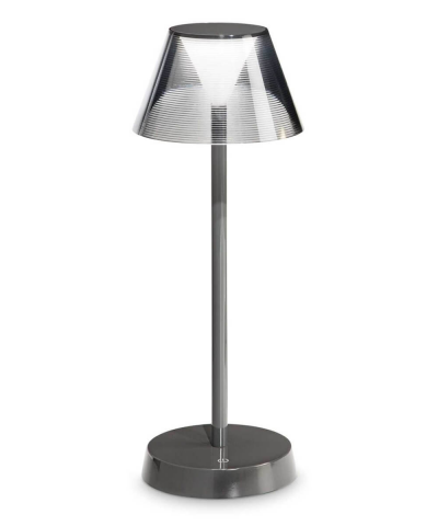 Настільна лампа Ideal Lux 276489 Lolita 7W, 450Lm, 3000K, сіра