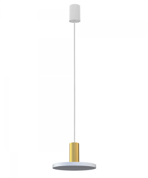 Підвісний світильник Nowodvorski 8038 Hermanos B White/Solid Brass