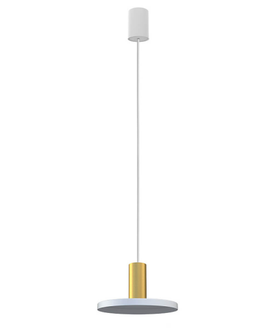 Подвесной светильник Nowodvorski 8038 Hermanos B White/Solid Brass