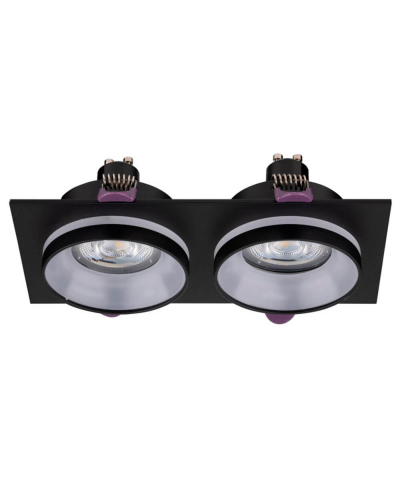 Точковий світильник TK Lighting 6925 JET BLACK EYE 2* GU10