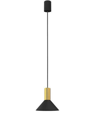 Підвісний світильник Nowodvorski 8103 Hermanos A Black/Solid Brass