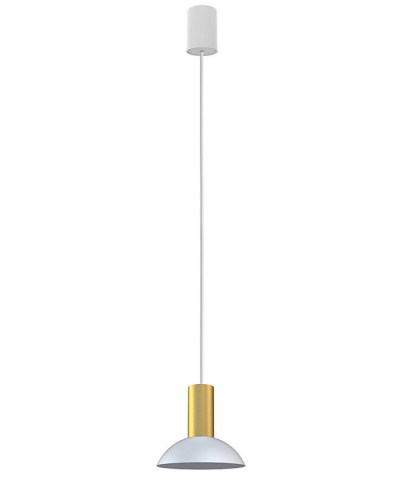 Подвесной светильник Nowodvorski 8037 Hermanos C White/Solid Brass