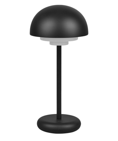 Настольная лампа Reality R52306132 Elliot аккумуляторна, IP44, черная