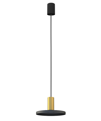 Підвісний світильник Nowodvorski 8100 Hermanos B Black/Solid Brass