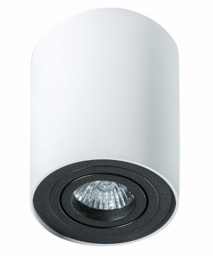 Точковий світильник Azzardo AZ1436 Bross 1, білий/чорний