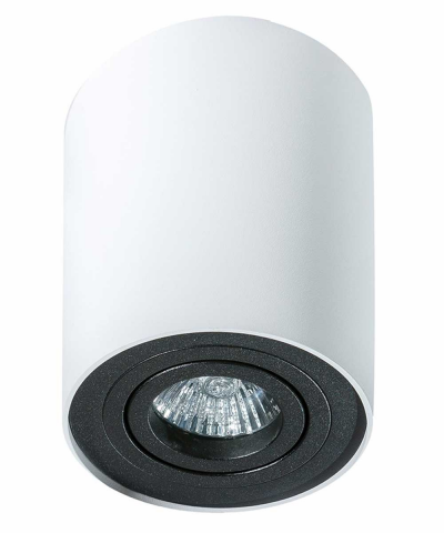 Точковий світильник Azzardo AZ1436 Bross 1, білий/чорний