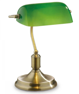 Настільна лампа Ideal Lux 045030 Lawyer