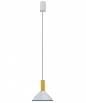 Підвісний світильник Nowodvorski 8040 Hermanos A White/Solid Brass