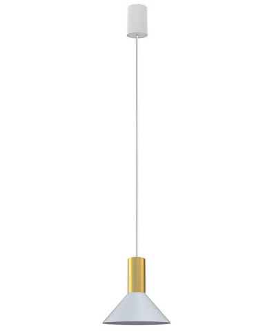 Підвісний світильник Nowodvorski 8040 Hermanos A White/Solid Brass