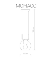 Підвісний світильник Nowodvorski 9364 Monaco Фото - 1