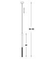 Підвісний світильник Zuma Line P0461-01E-F4F4 One, хром Фото - 1