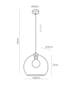 Подвесной светильник Tk Lighting 2765 Cubus Фото - 1