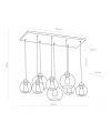 Підвісний світильник Tk Lighting 2834 Cubus  Фото - 1