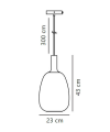 Подвесной светильник Nordlux 47303001 Alton 23 Фото - 1