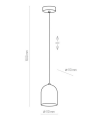 Підвісний світильник Tk Lighting 4449 Tempre Фото - 1