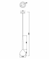 Подвесной светильник ZUMA LINE MD2128-1W Libra Фото - 1