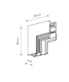 Угловой соединитель трековых шин Nowodvorski 10160 LVM Recessed Inside Corner Фото - 1
