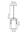 Подвесной светильник Nordlux 2213023031 Porter 9 Фото - 1