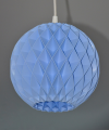 Підвісний світильник Lamped Globo L Blue Фото - 1