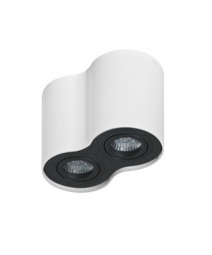 Точечный светильник AZZARDO GM4200-WH-BK BROSS 2 White-black Точечный светильник AZZARDO GM4200-WH-BK BROSS 2 White-black