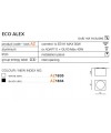 Точечный светильник Azzardo AZ1835 Eco Alex (GM4211 WH) Фото - 1