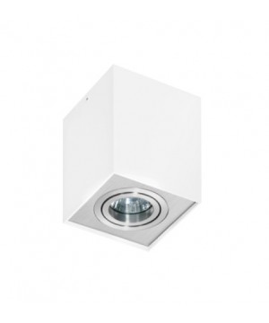 Точечный светильник AZZARDO GM4106-WH-ALU ELOY 1 White-Aluminium Точечный светильник AZZARDO GM4106-WH-ALU ELOY 1 White-Aluminium