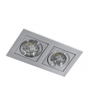 Точечный светильник AZZARDO GM2201-ALU PACO 2 Aluminium Точечный светильник AZZARDO GM2201-ALU PACO 2 Aluminium