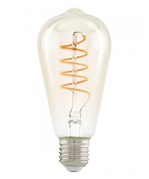 Лампочка Eglo 11681 E27-LED-ST64 Spiral Лампочка Eglo 11681 E27-LED-ST64 Spiral