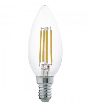 Лампа светодиодная Eglo 11496 B35 4W 2700K E14 Clear Лампа светодиодная Eglo 11496 B35 4W 2700K E14 Clear