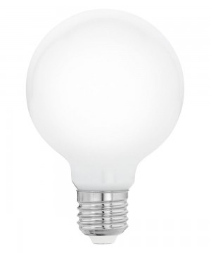 Лампа светодиодная Eglo 12563 G95 8W 4000К E27 Milky Лампа светодиодная Eglo 12563 G95 8W 4000К E27 Milky