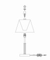 Настольная лампа Freya FR5020TL-01CH Clarissa Фото - 1