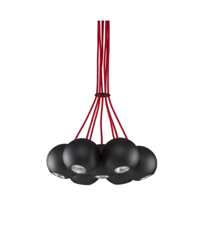 Подвесной светильник Nowodvorski 6148 Bubble Black-Red
