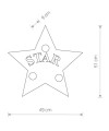 Настенный светильник Nowodvorski 9293 Toy-star Фото - 1