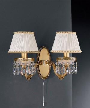 Бра RECCAGNI ANGELO A 6500/2 Oro Francese Бра RECCAGNI ANGELO A 6500/2 Oro Francese