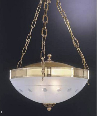 Підвісний світильник Reccagni Angelo L 750/3 Oro Francese