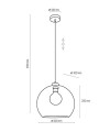 Подвесной светильник TK Lighting 3174 Cubus Фото - 1