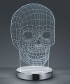 Настільна лампа Reality R52461106 Skull Фото - 1
