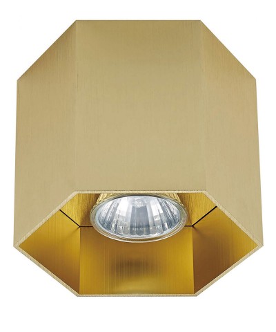 Точечный светильник Zuma Line 20035-GD Polygon cl L