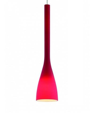 Підвісний світильник Ideal Lux 035673 FLUT SP1 BIG ROSSO