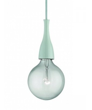 Подвесной светильник IDEAL LUX 009360 MINIMAL SP1 BIANCO Подвесной светильник IDEAL LUX 009360 MINIMAL SP1 BIANCO