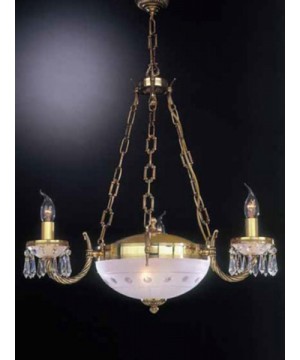 Подвесная люстра RECCAGNI ANGELO L 4751/3+2 Oro Francese Подвесная люстра RECCAGNI ANGELO L 4751/3+2 Oro Francese