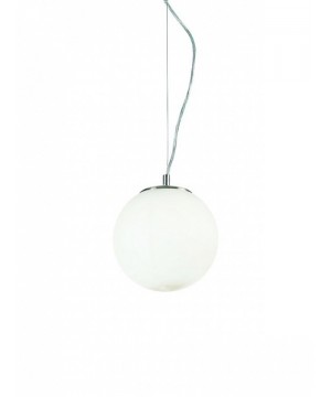 Подвесной светильник IDEAL LUX 009087 MAPA BIANCO SP1 D30 Подвесной светильник IDEAL LUX 009087 MAPA BIANCO SP1 D30