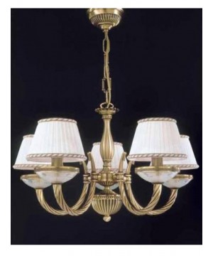Подвесная люстра RECCAGNI ANGELO L 4760/5 Oro Francese Подвесная люстра RECCAGNI ANGELO L 4760/5 Oro Francese